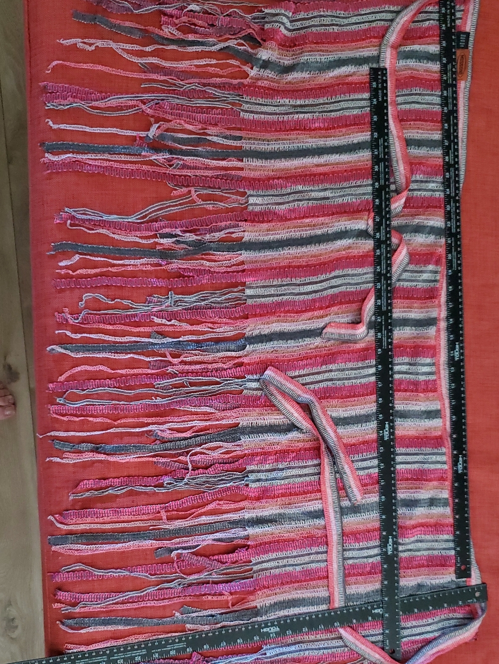 Missoni NWOT Multi Use Fringed Knit Shawl Coverup - Picture 10 of 10